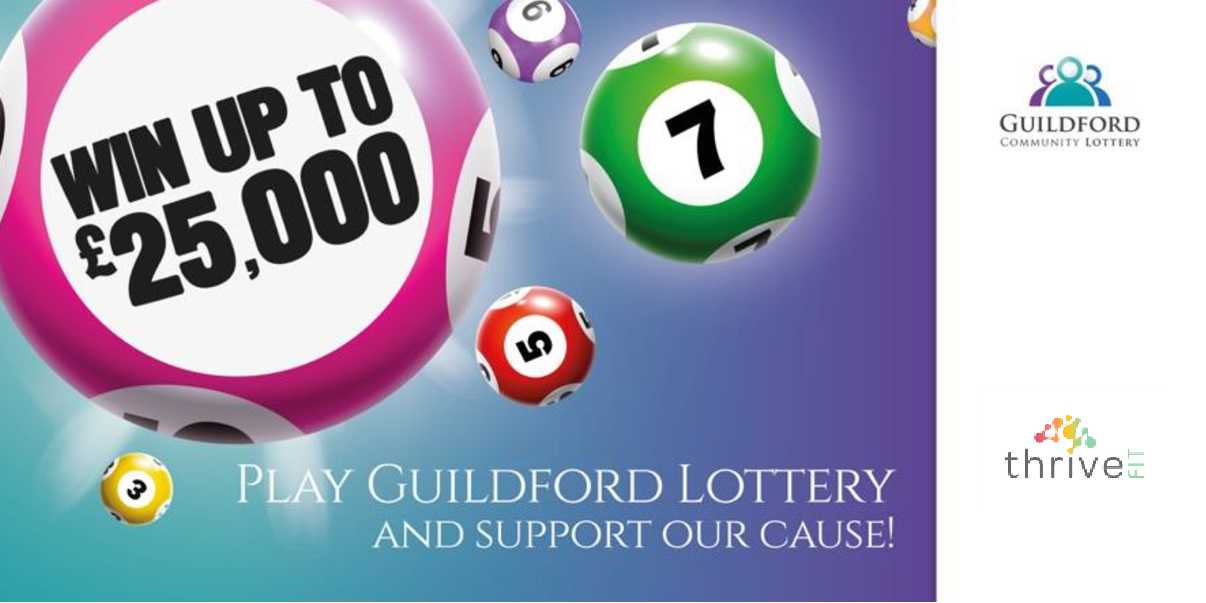 Guildford lottery thrivefit charity ticket
